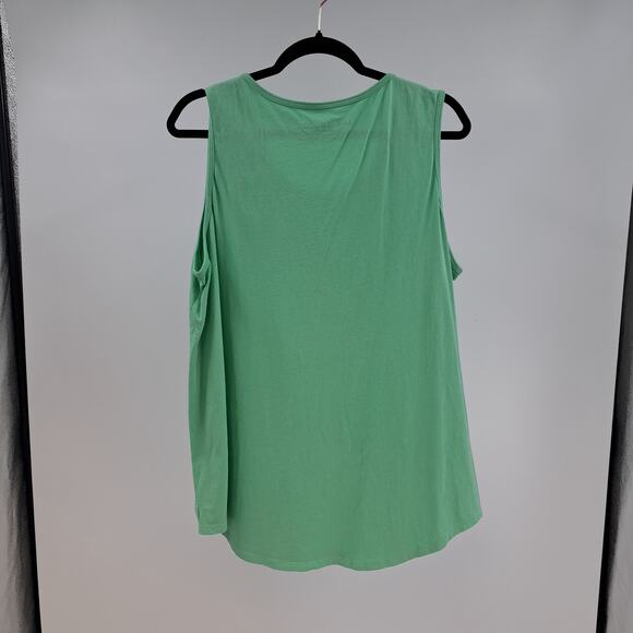 Life Is Good Crusher Tank Top XXL Tie Dye Just Add Water Kayak Sleeveless Green - Picture 7 of 8